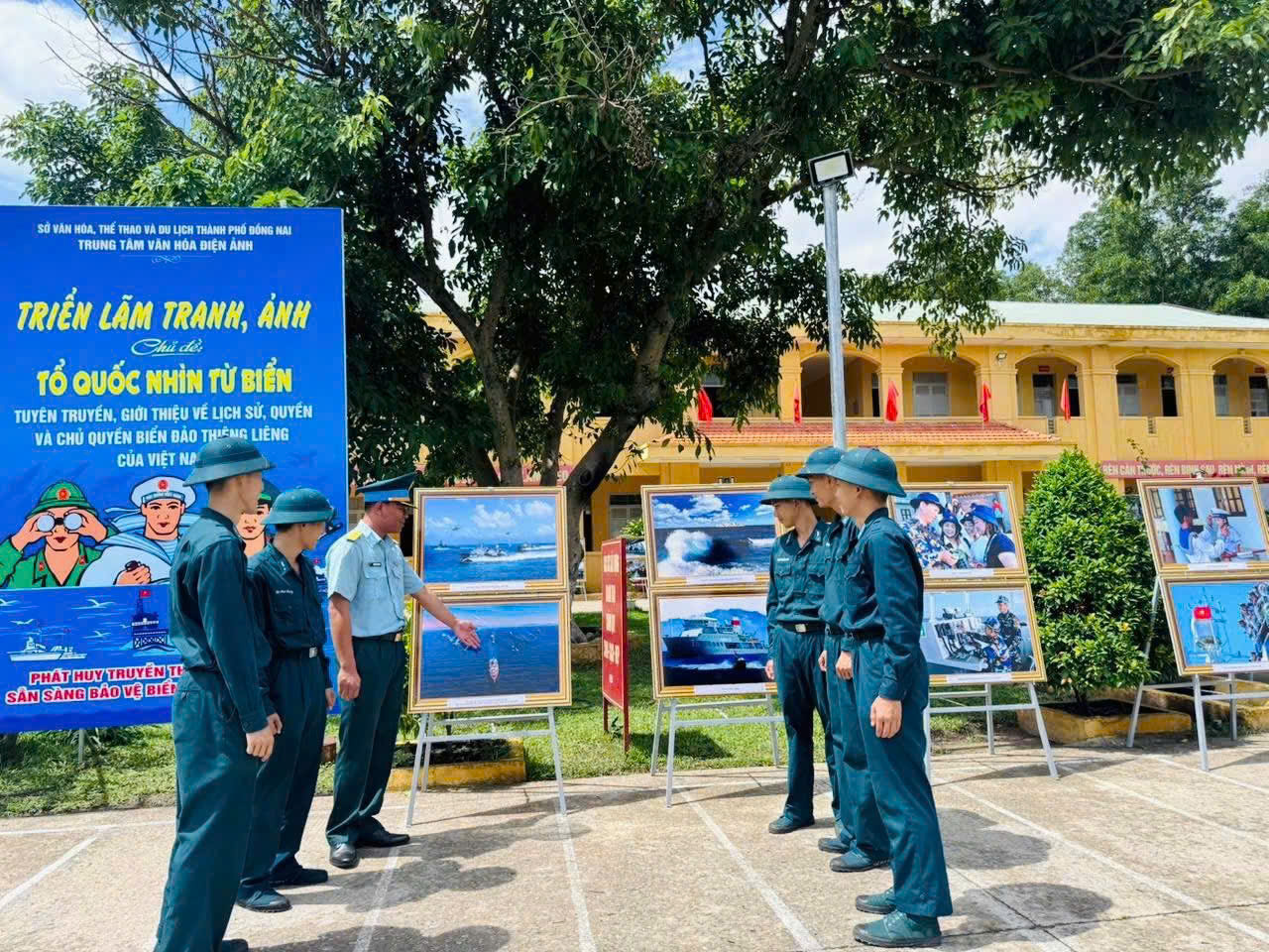 Triển lãm tranh, ảnh quyền và chủ quyền Biển, đảo thiêng liêng của Tổ quốc, chủ đề “Tổ quốc nhìn từ biển”